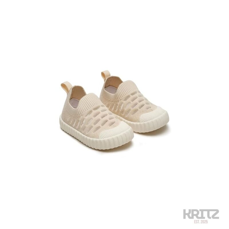 Baby knit slip-on shoes for babies – soft breathable first walker sneakers