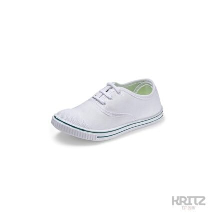 White Canvas Casual Shoes for Men Lightweight Stylish Sneakers